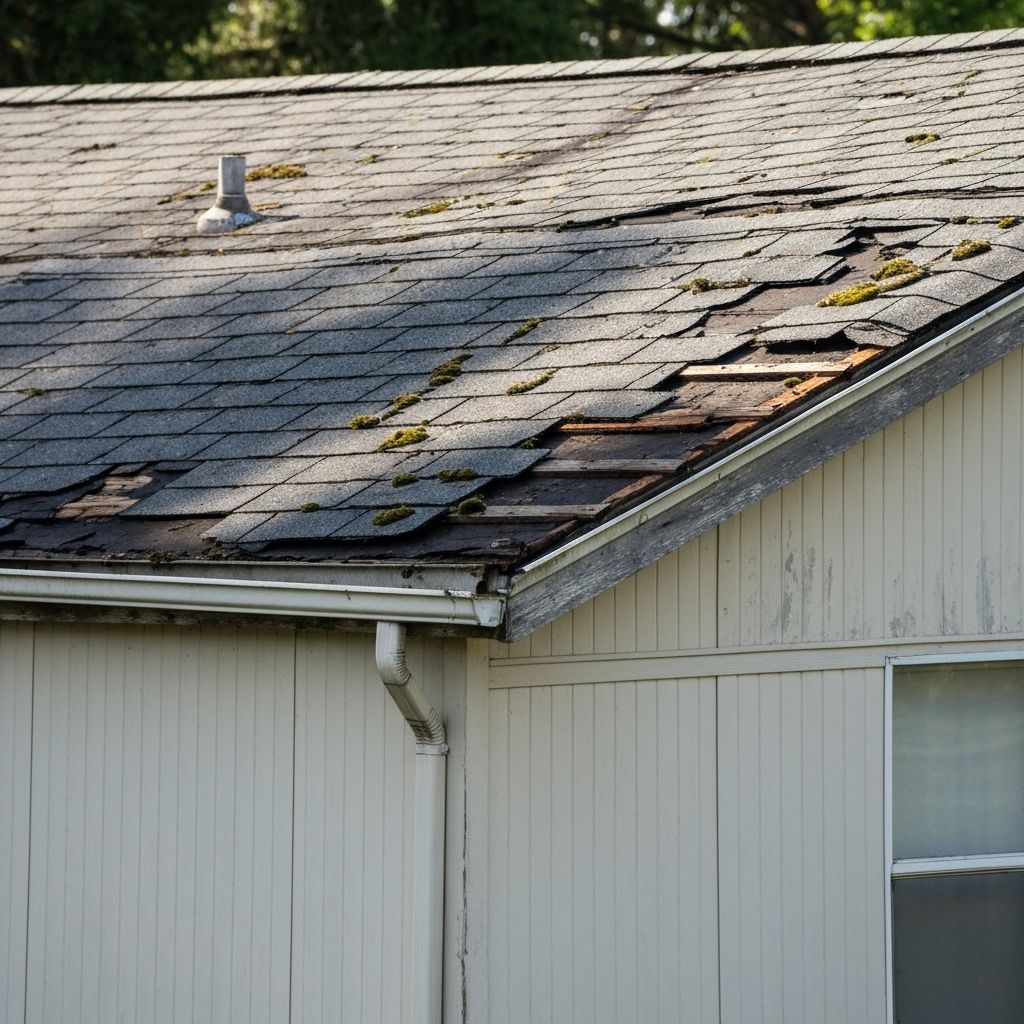 Before: Metal Roof Installation